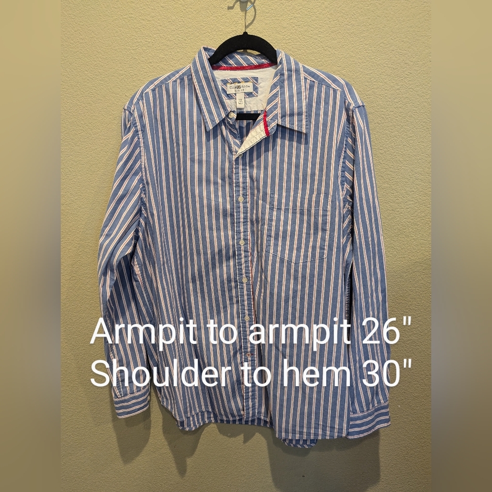 Club Room Slim Fit XXL 🇺🇸 100% Cotton EUC - Picture 6 of 7